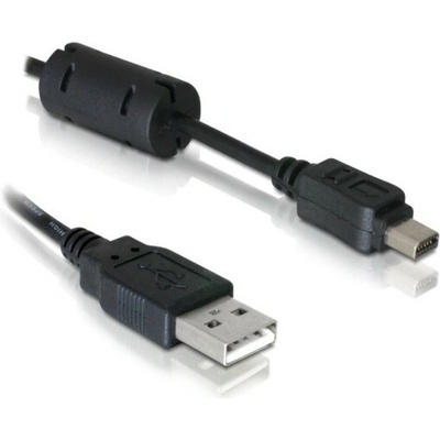Delock CB-USB6 USB 2.0 - miniUSB 12pin 1m černý