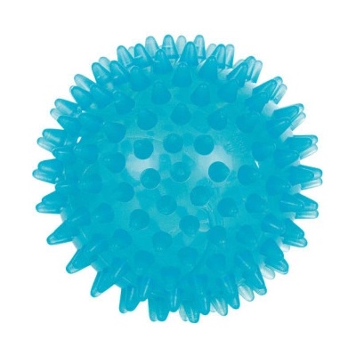 Sport-Tec GmbH Reflexní míček ježek, modrý, 9 cm