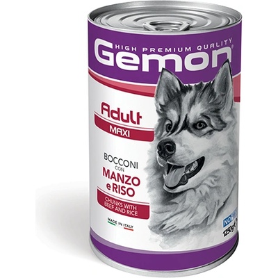 Консерва Gemon Adult Maxi Beef& Rice - 15кг