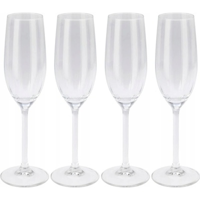 Excellent Skleničky na šampaňské Houseware bezbarvé 4 x 210 ml