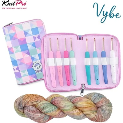 Sada háčků KnitPro VYBE Delux - 9 háčků