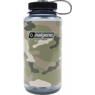 Nalgene Wide Mouth 32 oz gray w/black camo 946 ml