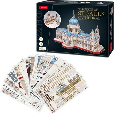 CubicFun 3D puzzle Katedrála svatého Pavla 643 ks – Zboží Dáma