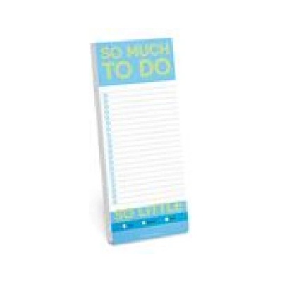 Knock Knock So Much to Do Make-a-List Pad | Knock Knock