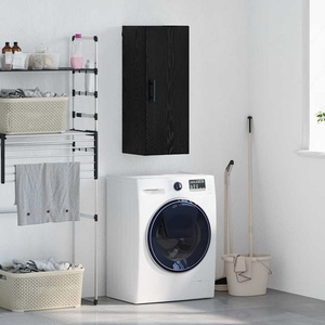 vidaXL Стенен шкаф Черния дъб 34, 5 x 34 x 90 см Инженерна дървесина (882615)