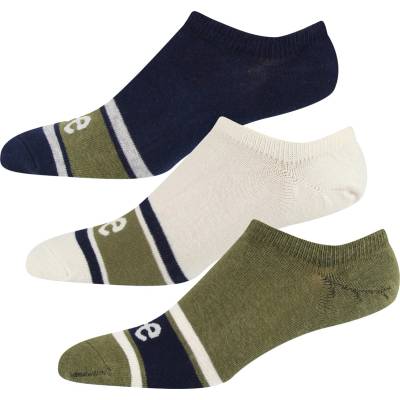 Lee Чорапи Lee Men's Gerrard Cotton Ankle Socks - Blue/Ecru/Olive