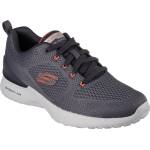 Skechers Маратонки Skechers Men's Slip On Trainers - Charcoal/Orange