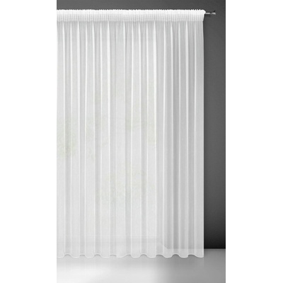 ZÁCLONA PILAR NA PÁSKE 350X270 CM BIELA