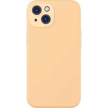 Baseus Силиконов калъф Baseus Liquid за iPhone 14 Plus, Sunglow (ARYT020310)