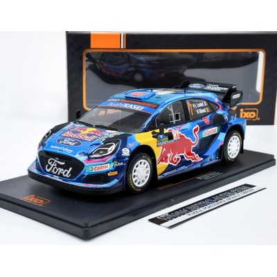 Ixo Models FORD PUMA Rally1 7 P-L.Loubet/N.Gilsoul Rally Sweden 2023 1:18