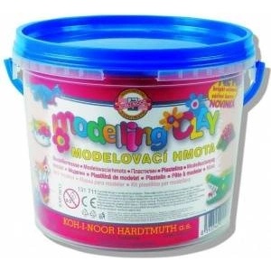 KOH-I-NOOR Plasticine in a bucket 8 colors 700g