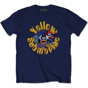 The Beatles Yellow Submarine Baddies Navy Blue M Риза (YSTS16MN02)