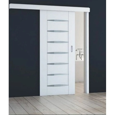 Naturel pre dvere 70cm biely matny POSUVNTBM70