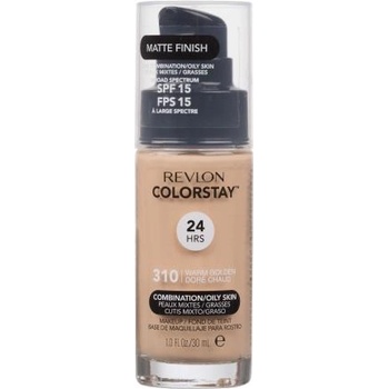 Revlon Colorstay Combination Oily Skin SPF15 фон дьо тен за смесена и мазна кожа 30 ml нюанс 310 Warm Golden
