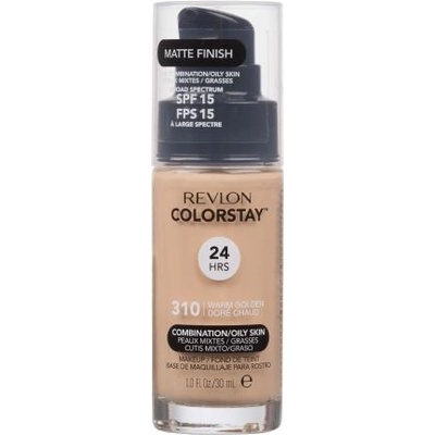Revlon Colorstay Combination Oily Skin SPF15 фон дьо тен за смесена и мазна кожа 30 ml нюанс 310 Warm Golden
