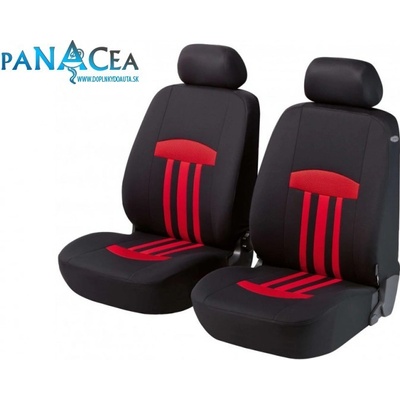 Autopoťah ZIPP-IT Kent čierno/ červené BASIC 2ks