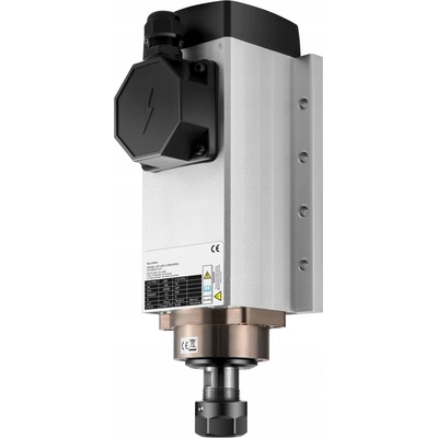 SucceBuy Elektrické vreteno chladené vzduchom, 6,2 x 26,1 cm, s výkonnými ložiskami