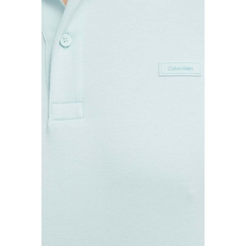 Calvin Klein Памучна тениска с яка Calvin Klein (K10K111657)