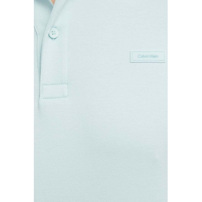 Calvin Klein Памучна тениска с яка Calvin Klein (K10K111657)
