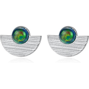 Silenti Jewelry Сребърни обеци "Ореол