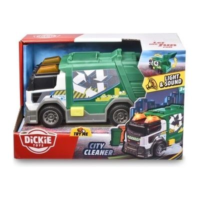 Dickie Toys Dickie: кошче за отпадъци със светлина и звук - 15 см