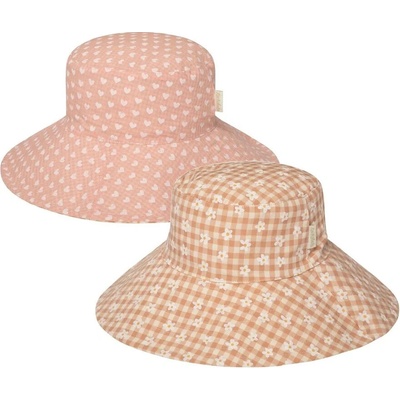 Rockahula Kids Obojstranný klobúk Daisy Gingham 3-6 rokov