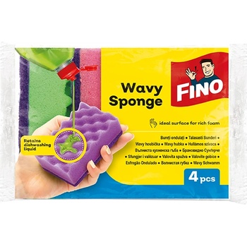 Image 1 of FINO ГЪБА ЗА СЪДОВЕ ФИНО ВЪЛНА 4бр (8571050058)
