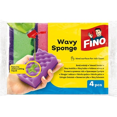 FINO ГЪБА ЗА СЪДОВЕ ФИНО ВЪЛНА 4бр (8571050058)