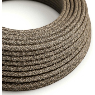 Creative Cables RN04 2x0,75mm² přírodní hnědá 1 m