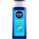 Nivea for Men Cool Kick šampón pre normálne až mastné vlasy 250 ml
