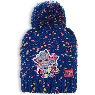 LOL Surprise Dievčenská čiapka s brmbolcom Eva modrá