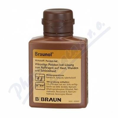 Braunol drm.sol.1x100ml 75MG/G DRM SOL 1X100ML