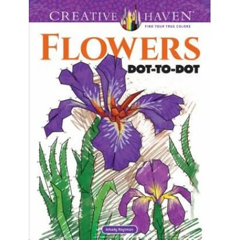 Creative Haven Flowers Dot-to-Dot