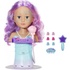Zapf Creation BABY born Starší sestřička česací hlava Mořská víla