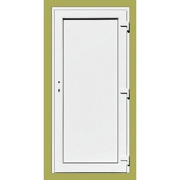 Soft Emily Vchodové dveře biele 88x198 cm pravé