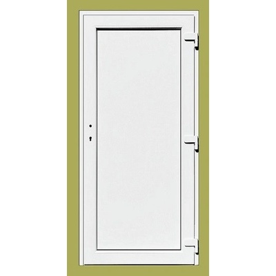 Soft Emily Vchodové dveře biele 80x198 cm pravé