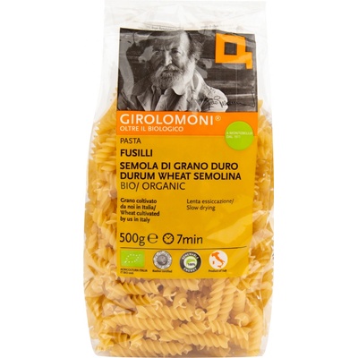 Girolomoni Těstoviny Fusilli semolinové bio 0,5 kg