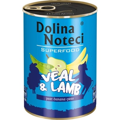 Dolina Noteci PREMIUM SUPERFOOD телешко и агнешко 12x400 г