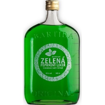 Bartida Zelená Peprmint 1 l (holá láhev)
