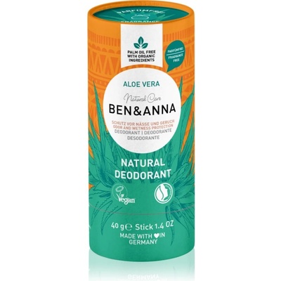 Ben & Anna Natural Care Aloe Vera натурален твърд дезодорант 40 гр