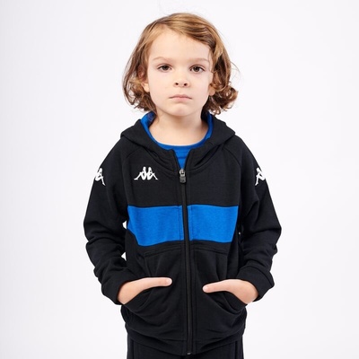 Kappa 4soccer Dacciozi mikina JR černá/modrá
