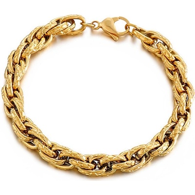 Steel Edge náramek z chirurgické oceli WJHB800 zlatá