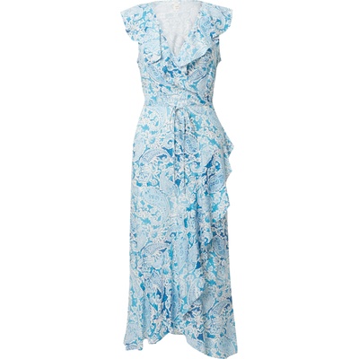 River Island Лятна рокля 'SENORITA' синьо, размер 34