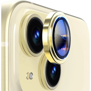 LITO Протектор за iPhone 14 / iPhone 14 Plus - Lito S+ Camera Glass Protector - Жълт