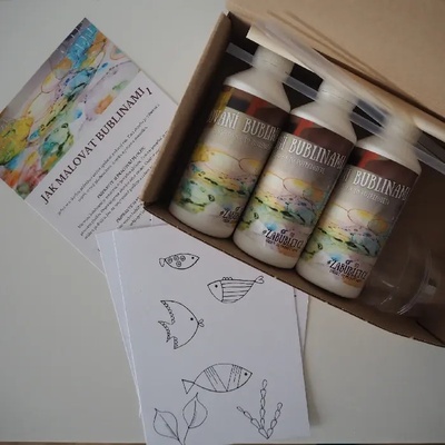 Zabublej Set na Malování bublinami