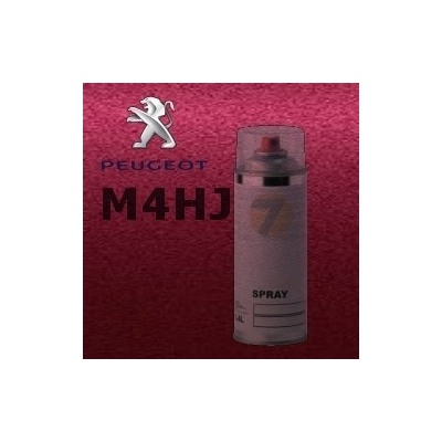 PEUGEOT M4HJ ROUGE PIVOINE metalická barva Sprej 400ml
