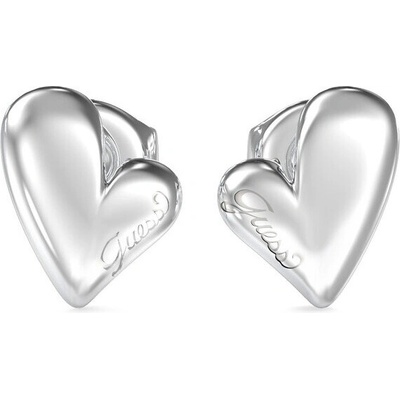 Guess Oceľové srdiečka Golden Love JUBE06457JWRHT/U