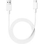Xiaomi Кабел Xiaomi 3A Braided, от USB-A(м) към USB-C(м), 1m, бял (BHR087GGL)