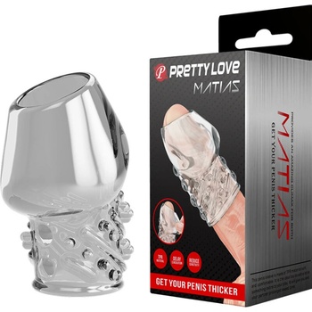 Image 1 of Pretty Love Matias Penis Sleeve Clear