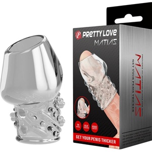 Pretty Love Matias Penis Sleeve Clear